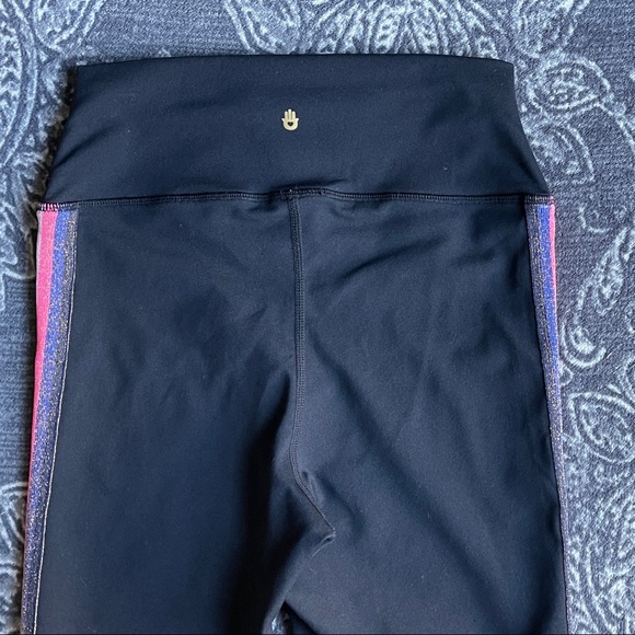 Spiritual Gangster Sparkle Stripe HW Leggings Size Small - Picture 11 of 12